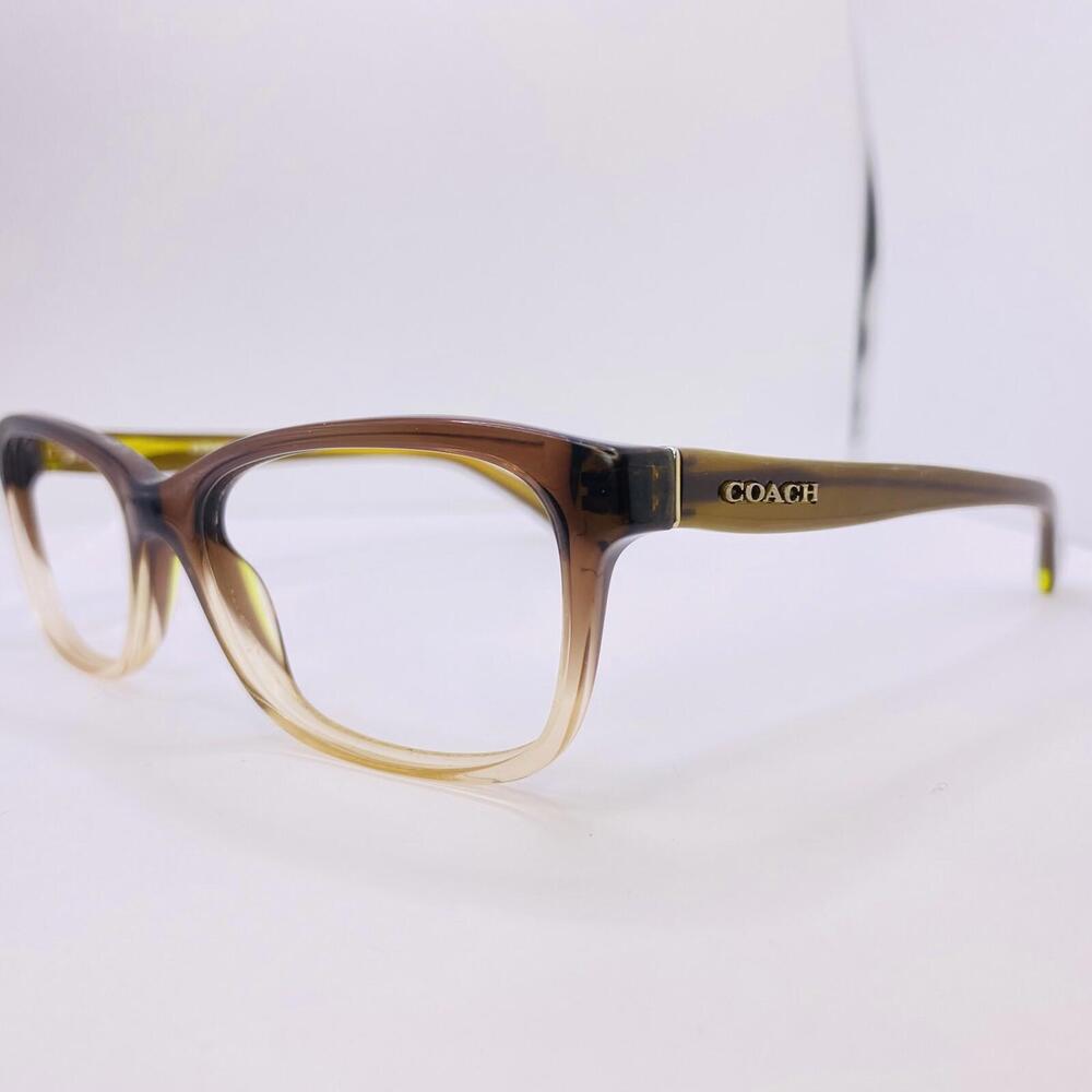 Coach Eyeglasses Sunglasses HC 6089 5400 Olive Brown Gradient 51 [] 13 135 MM￼